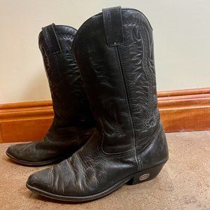 Vintage Kentucky's Western Leather Cowboy Boots (Women's 10/11?)